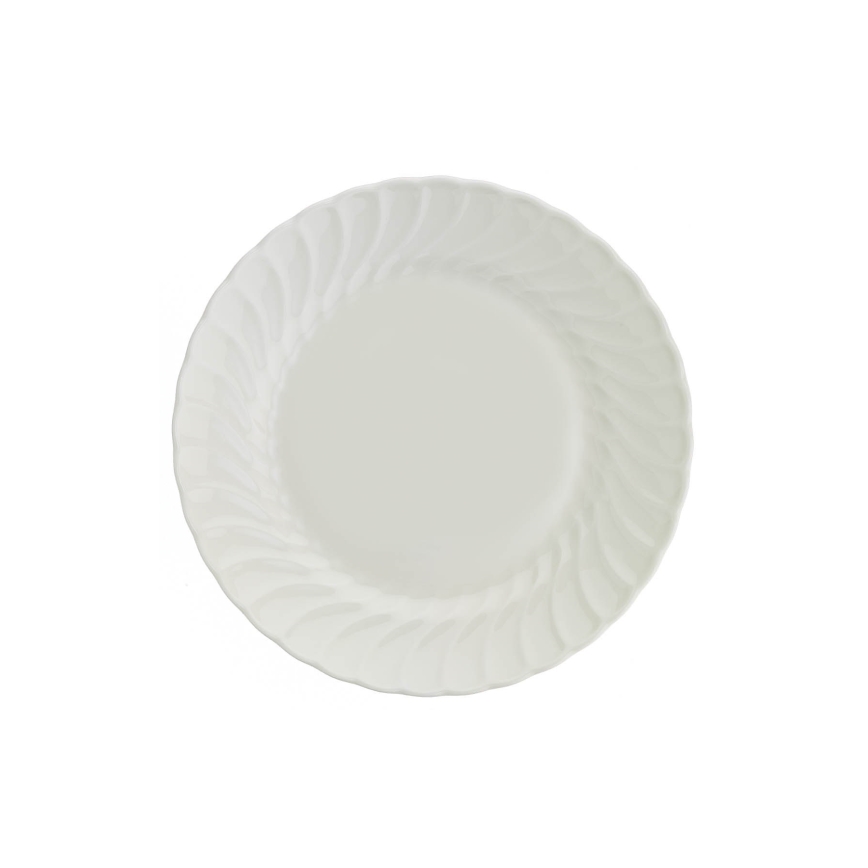 Conjunto de jantar 24 peças em porcelana branca