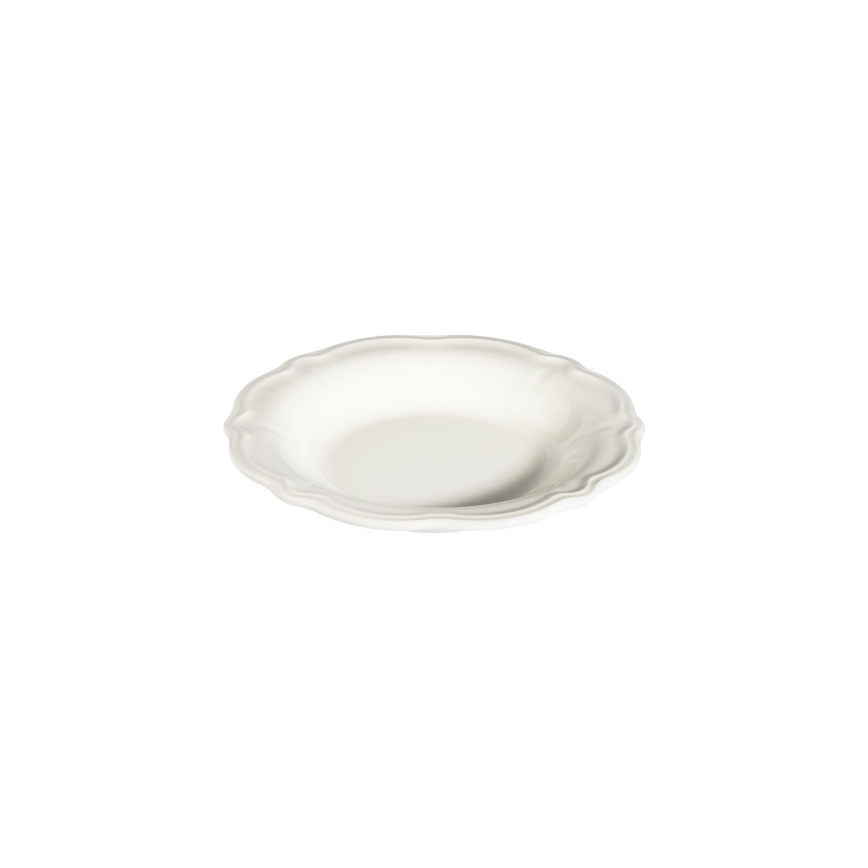 Conjunto de jantar 24 peças em porcelana branca