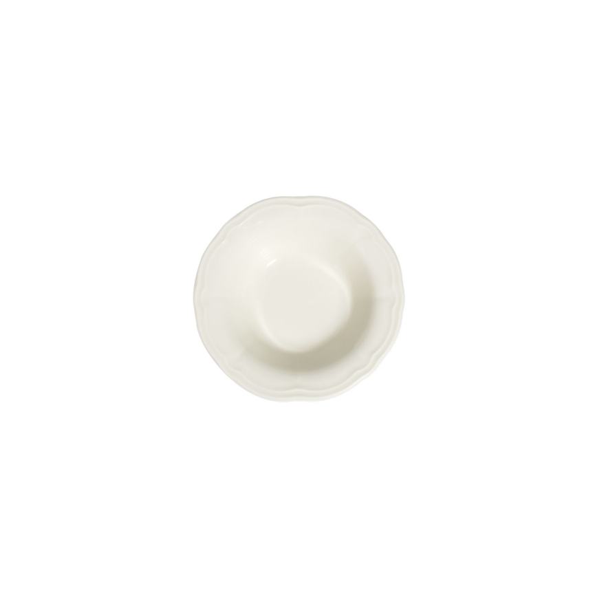 Conjunto de jantar 24 peças em porcelana branca