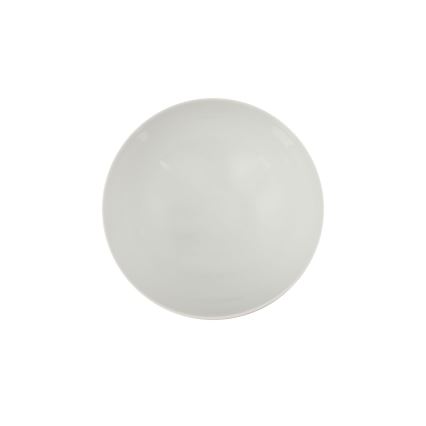 Conjunto de jantar 24 peças em porcelana, branco/azul