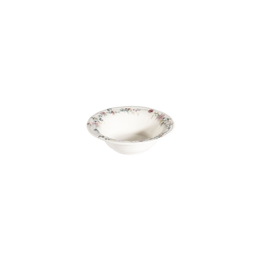 Conjunto de jantar 24 peças em porcelana, multicolorido