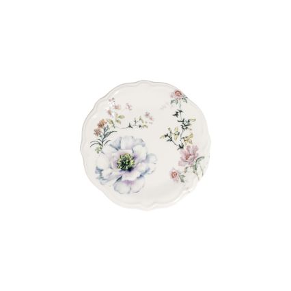 Conjunto de jantar 24 peças em porcelana, multicolorido
