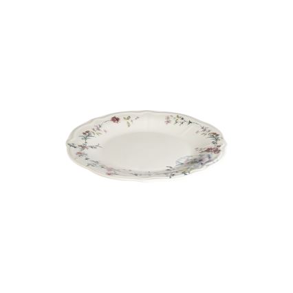 Conjunto de jantar 24 peças em porcelana, multicolorido