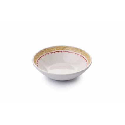 Conjunto de jantar 24 peças multicolorido/cerâmica
