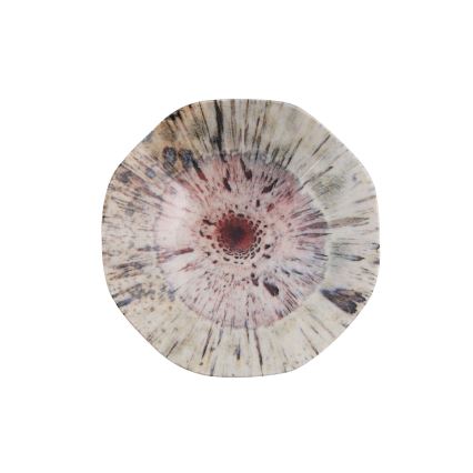 Conjunto de jantar 24 peças multicolorido/porcelana