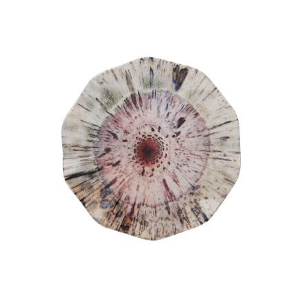 Conjunto de jantar 24 peças multicolorido/porcelana