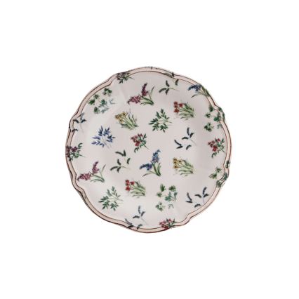 Conjunto de jantar 24 peças multicolorido/porcelana