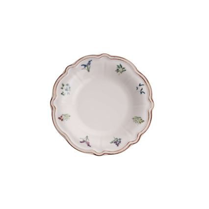 Conjunto de jantar 24 peças multicolorido/porcelana