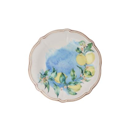 Conjunto de jantar 24 peças multicolorido/porcelana