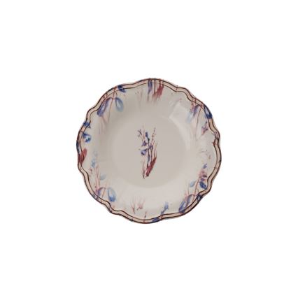 Conjunto de jantar 24 peças multicolorido/porcelana