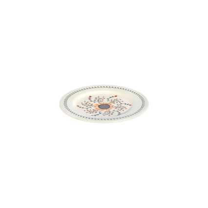 Conjunto de jantar 24 peças multicolorido/porcelana