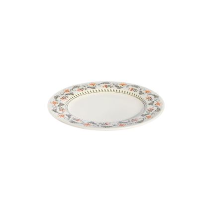 Conjunto de jantar 24 peças multicolorido/porcelana