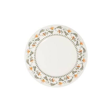 Conjunto de jantar 24 peças multicolorido/porcelana