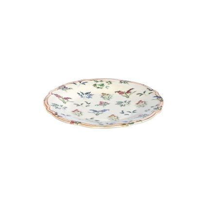 Conjunto de jantar 24 peças multicolorido/porcelana
