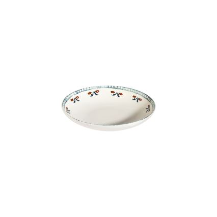 Conjunto de jantar 24 peças multicolorido/porcelana