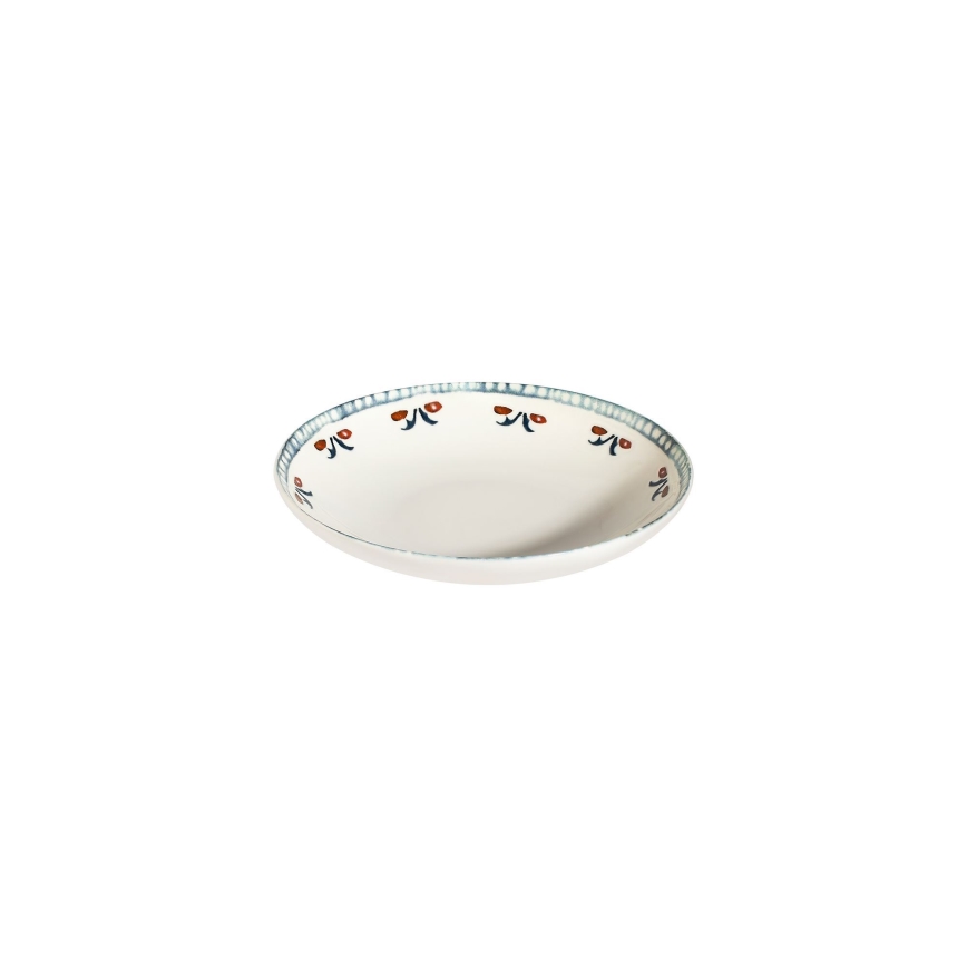 Conjunto de jantar 24 peças multicolorido/porcelana