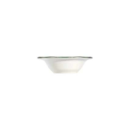 Conjunto de jantar 24 peças, porcelana, branco/verde/vermelho