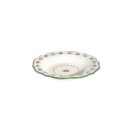 Conjunto de jantar 24 peças, porcelana multicolorida