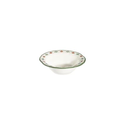Conjunto de jantar 24 peças, porcelana multicolorida