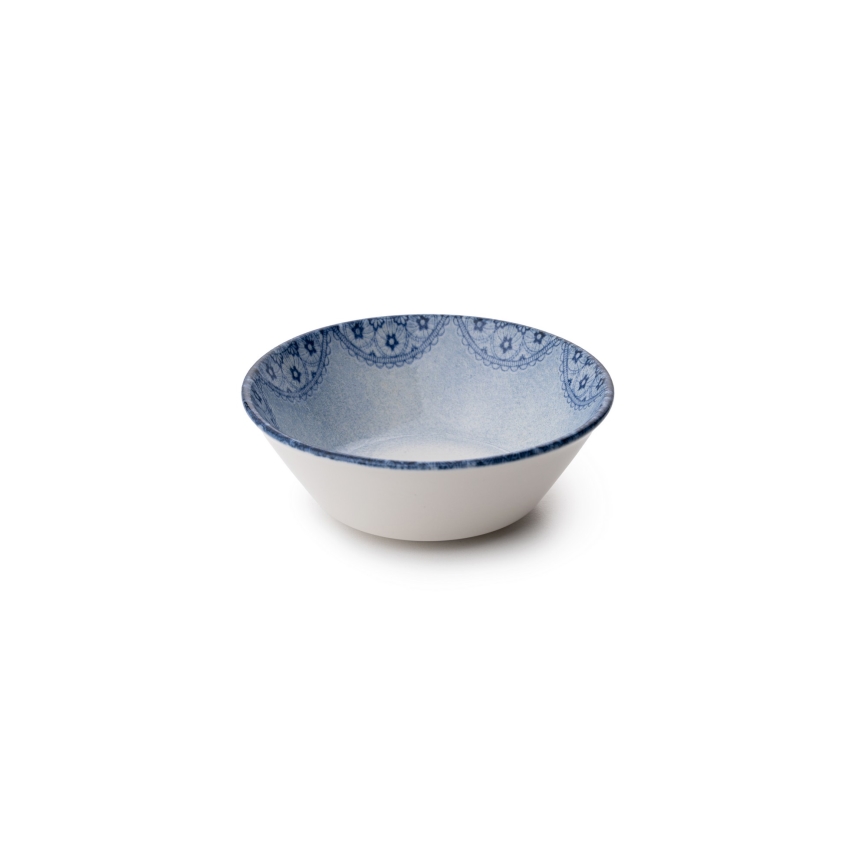 Conjunto de jantar 27 peças azul/porcelana