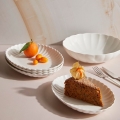 Conjunto de jantar 27 peças branco/porcelana