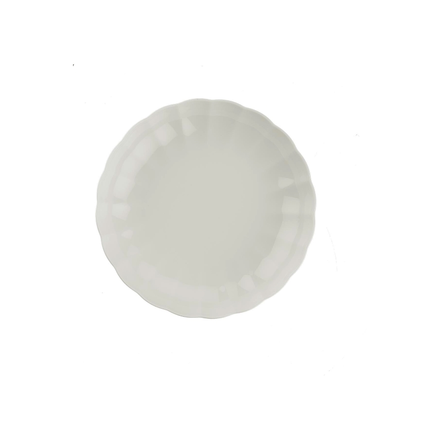 Conjunto de jantar 27 peças branco/porcelana