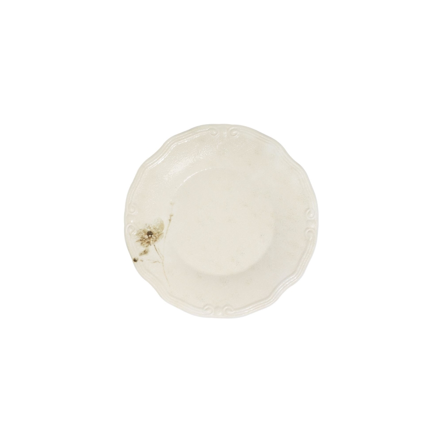 Conjunto de jantar 27 peças creme/porcelana