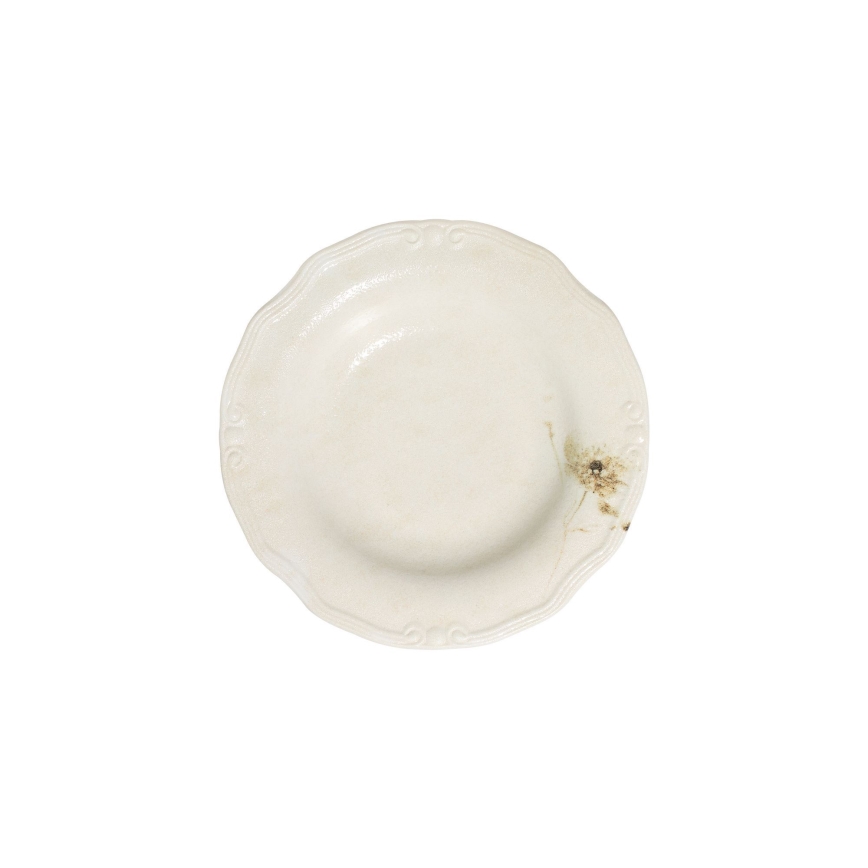 Conjunto de jantar 27 peças creme/porcelana