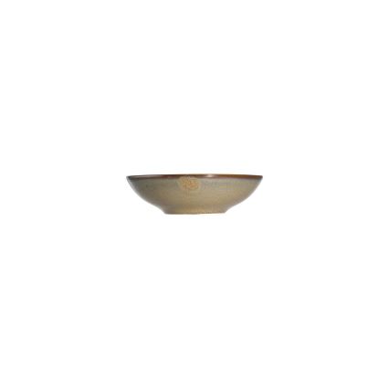 Conjunto de jantar 27 peças, porcelana, branco/marrom