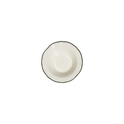 Conjunto de jantar 27 peças rosa/branco em porcelana
