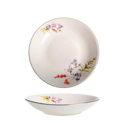 Conjunto de jantar 29 peças multicolorido/porcelana
