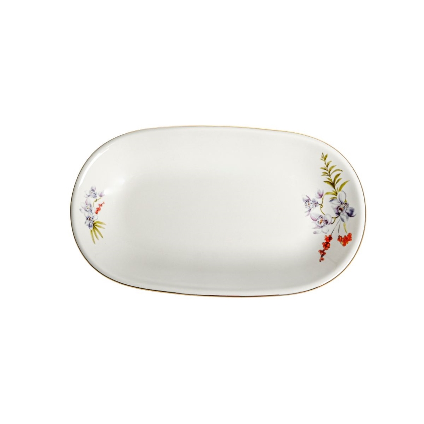 Conjunto de jantar 29 peças multicolorido/porcelana