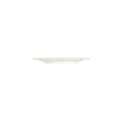 Conjunto de jantar 53 peças branco/dourado/porcelana