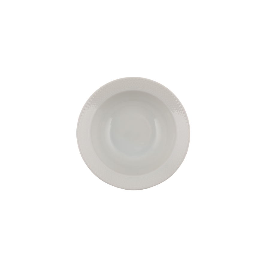 Conjunto de jantar 53 peças branco/porcelana