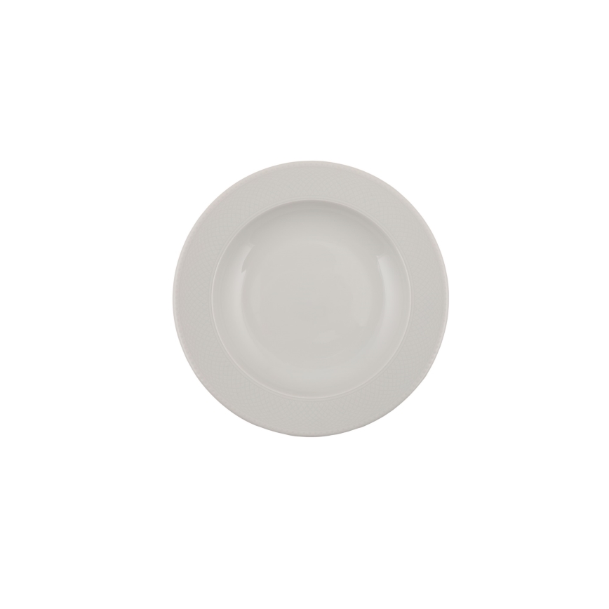 Conjunto de jantar 53 peças branco/porcelana