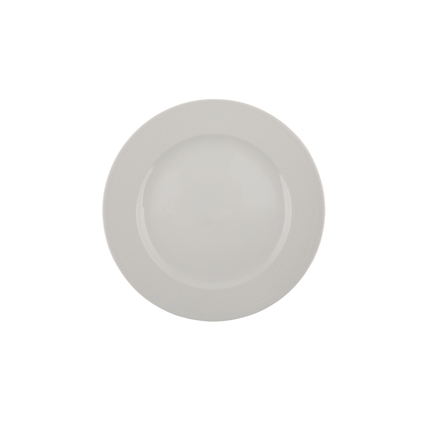 Conjunto de jantar 53 peças branco/porcelana