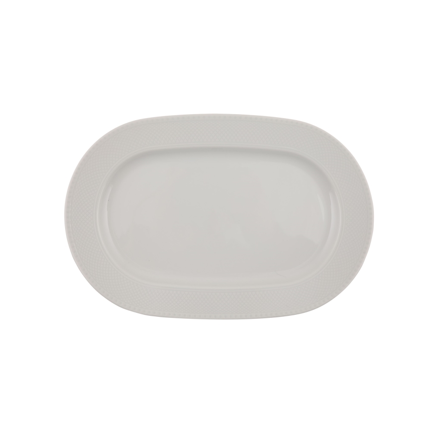 Conjunto de jantar 53 peças branco/porcelana