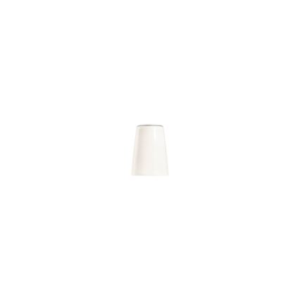 Conjunto de jantar 53 peças creme/prateado/porcelana