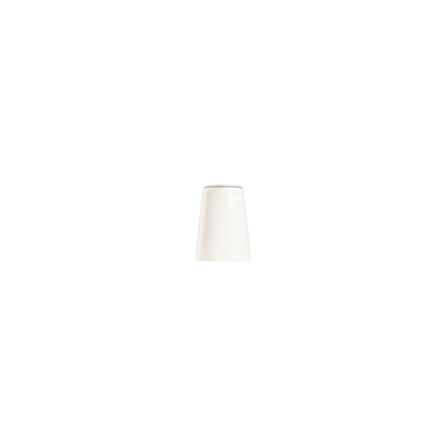 Conjunto de jantar 53 peças creme/prateado/porcelana