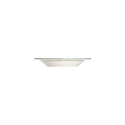 Conjunto de jantar de 24 peças branco/verde/porcelana