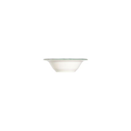 Conjunto de jantar de 24 peças branco/verde/porcelana