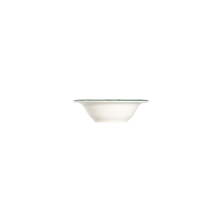Conjunto de jantar de 24 peças branco/verde/porcelana