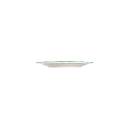Conjunto de jantar de 24 peças branco/verde/porcelana
