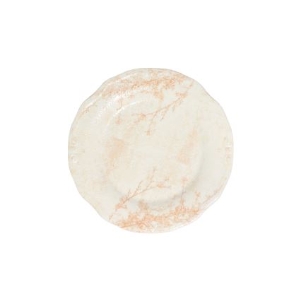 Conjunto de jantar de 27 peças bege/porcelana