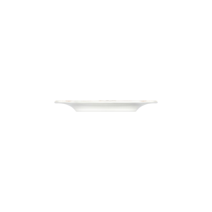 Conjunto de jantar de 27 peças bege/porcelana