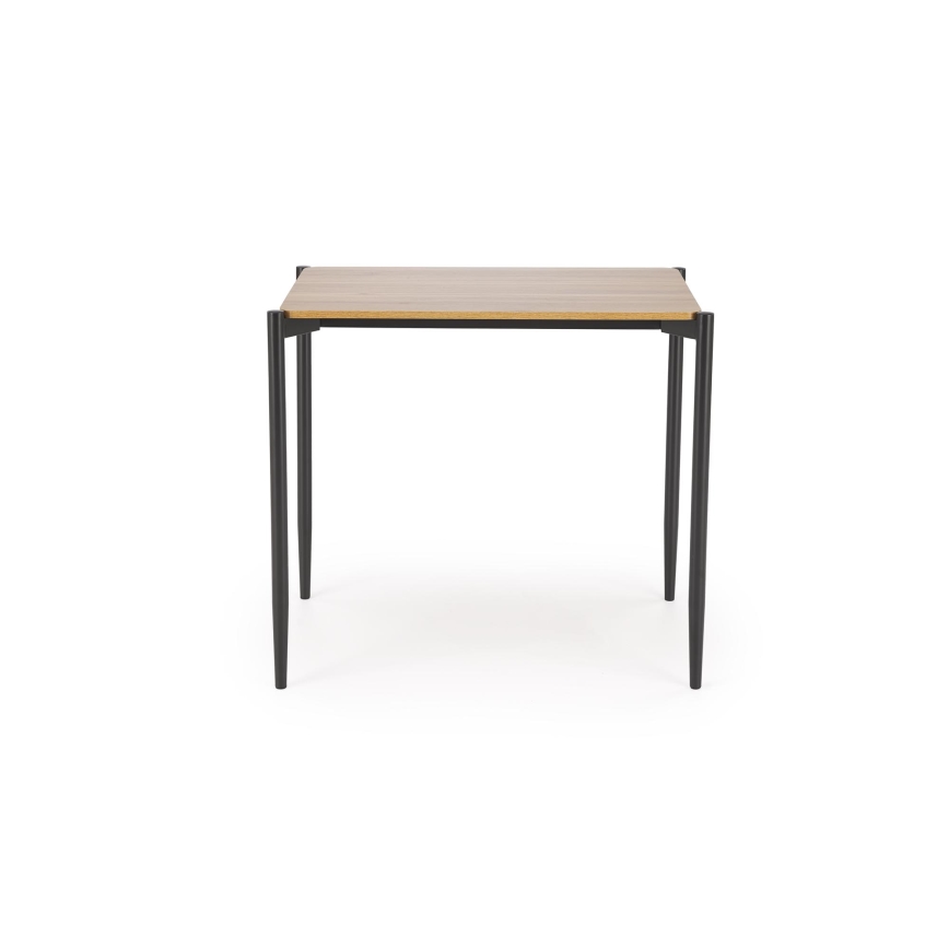 Conjunto de jantar NANDO 84x54 cm cinzento/castanho/preto