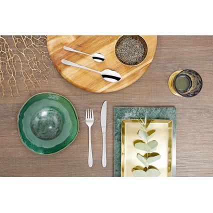 Conjunto de talheres MONACO em aço inoxidável, 24 peças