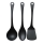 Conjunto de utensílios de cozinha TORO, 3 peças, preto