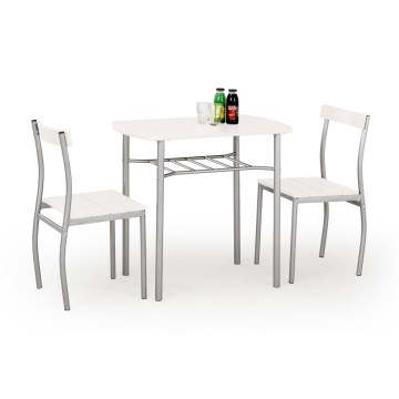 Conjunto de varanda LANCE metal/branco