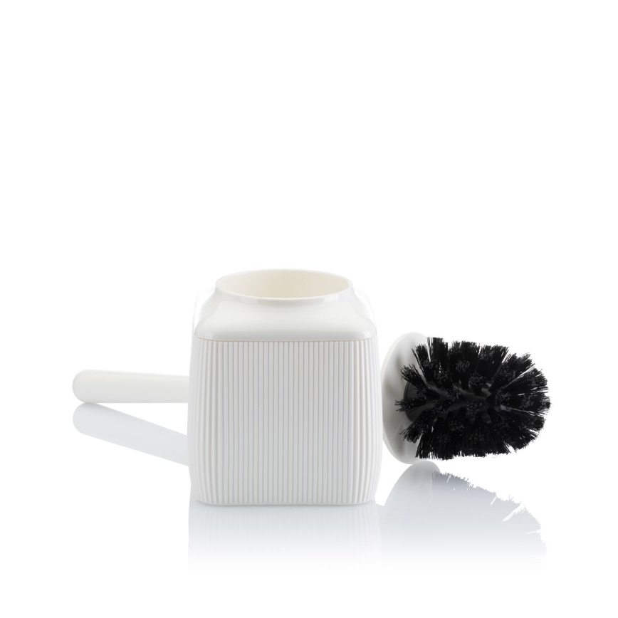 Conjunto para casa de banho CRYSTAL 5 unid.  branco